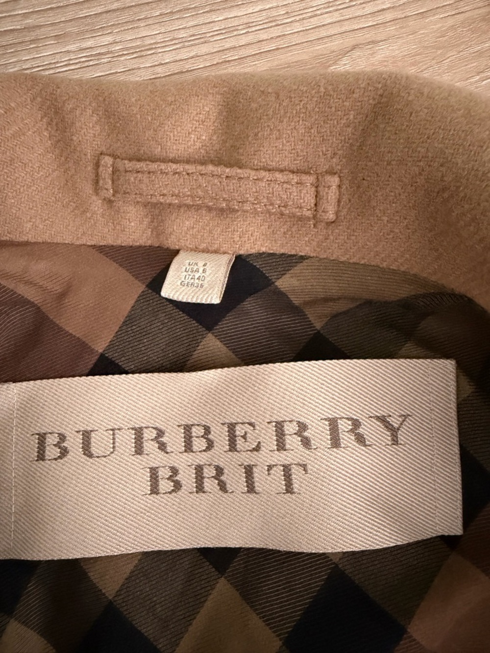 BURBERRY | Camel Wool Daylesmoore Heritage Military Trench Coat Belted US 6 - Picture 11 of 15